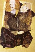Egon Schiele The Brother oil painting artist